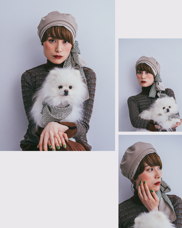 BERET / Matte - Beige – BAREN(バレン) BERET / Matte - Beige – BAREN(バレン)