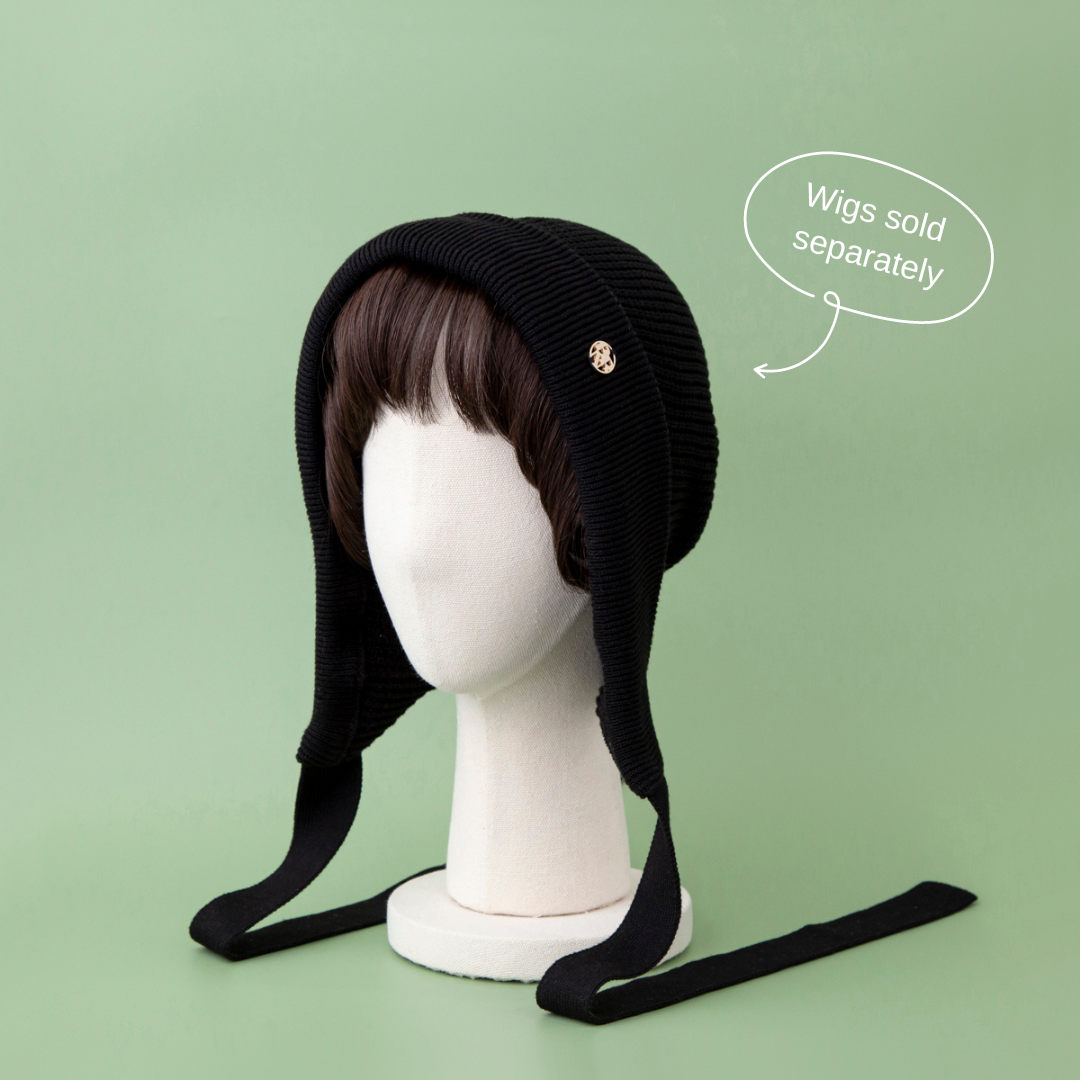 BONNET / Organic Cotton-Black