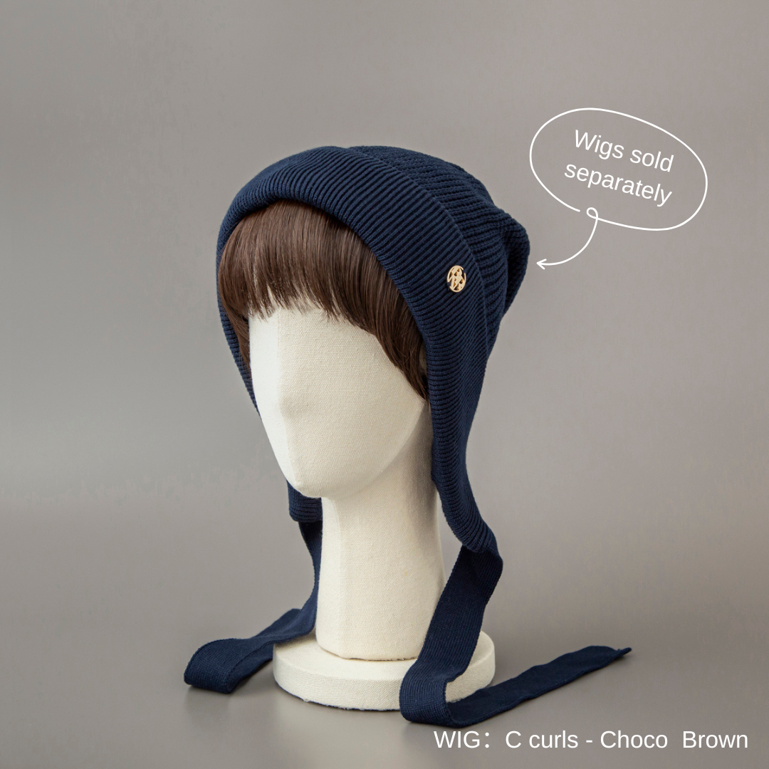 BONNET / Organic Cotton-Navy