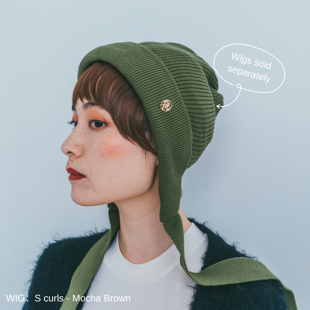 BONNET / Organic Cotton-Khaki