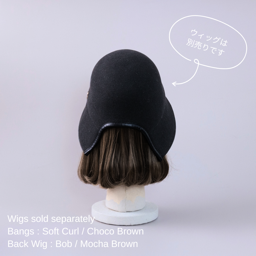 BAREN ベレー帽 ブラック BERET/Matte-Black HAT / Felt - Black – BAREN（バレン）
