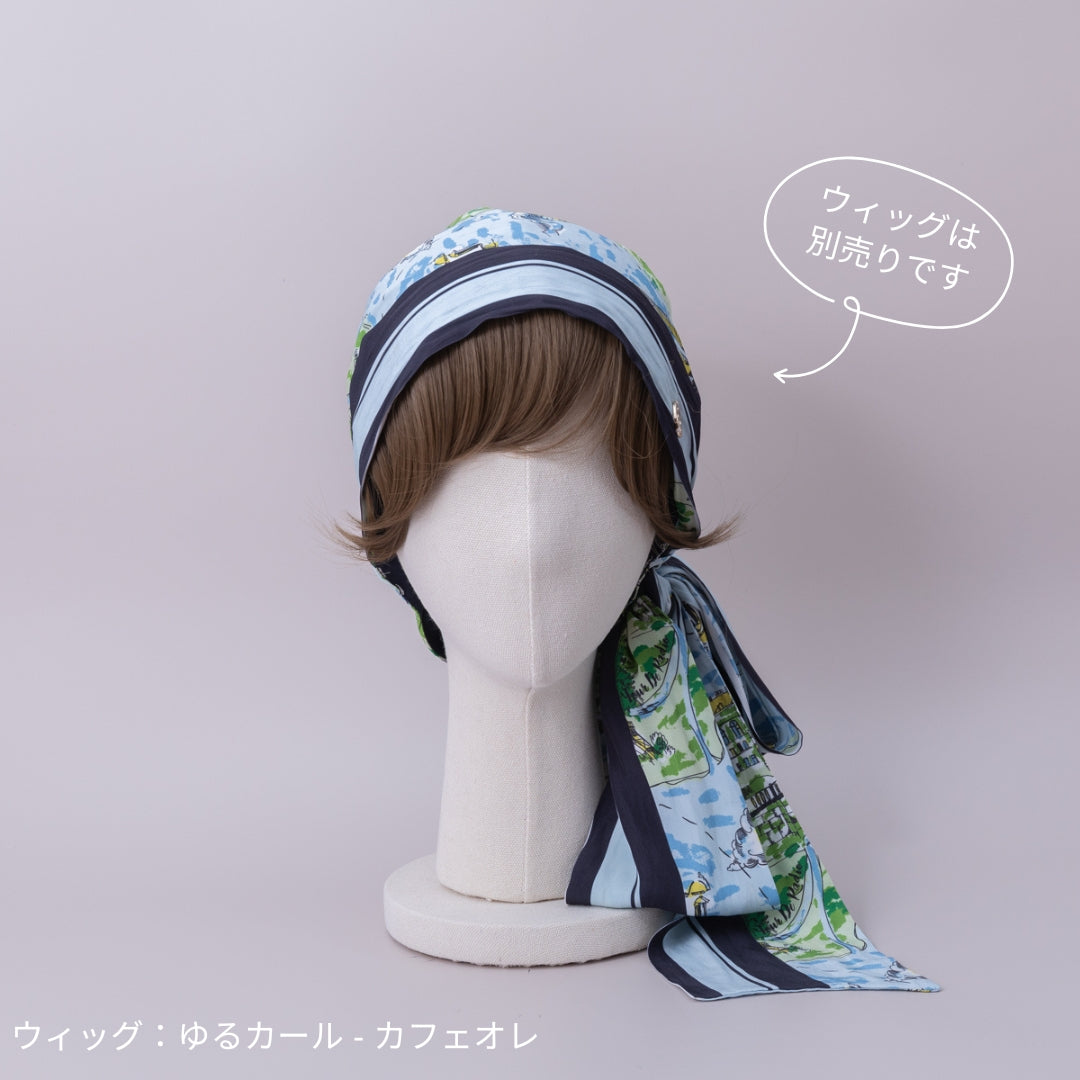 SCARF HAT (M) / Voyage