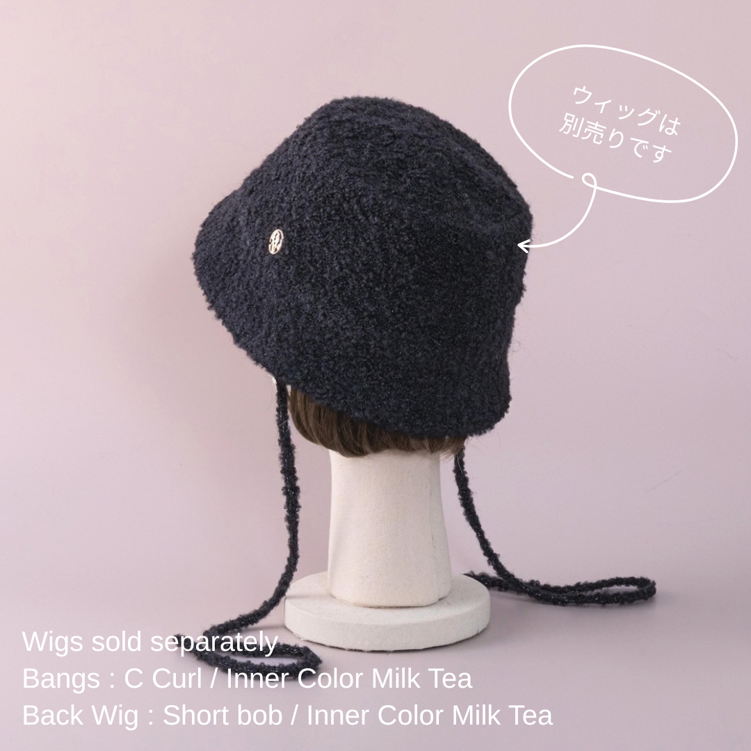 BUCKET HAT / Boucle - Black – BAREN（バレン）