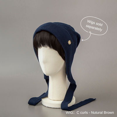 BONNET / Organic Cotton-Navy