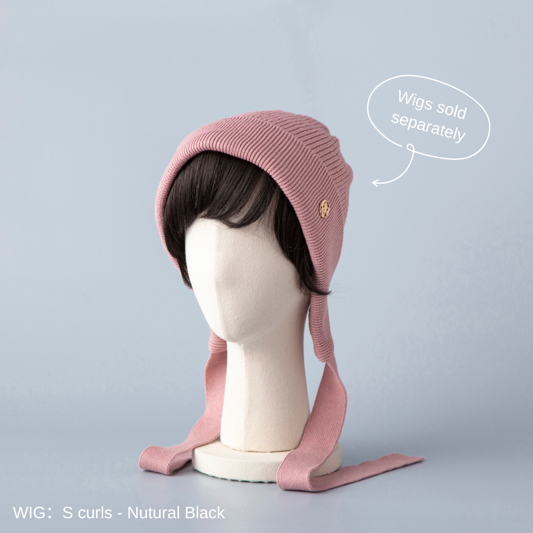 BONNET / Organic Cotton-Smoky Pink