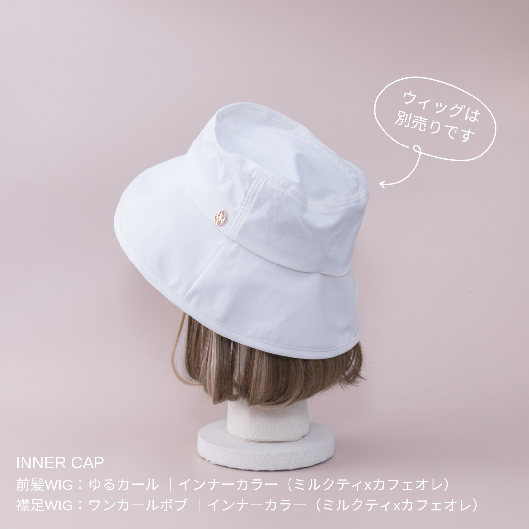 BAREN バレンHAT / UV cut - White HAT / UV protection - White – BAREN（バレン）