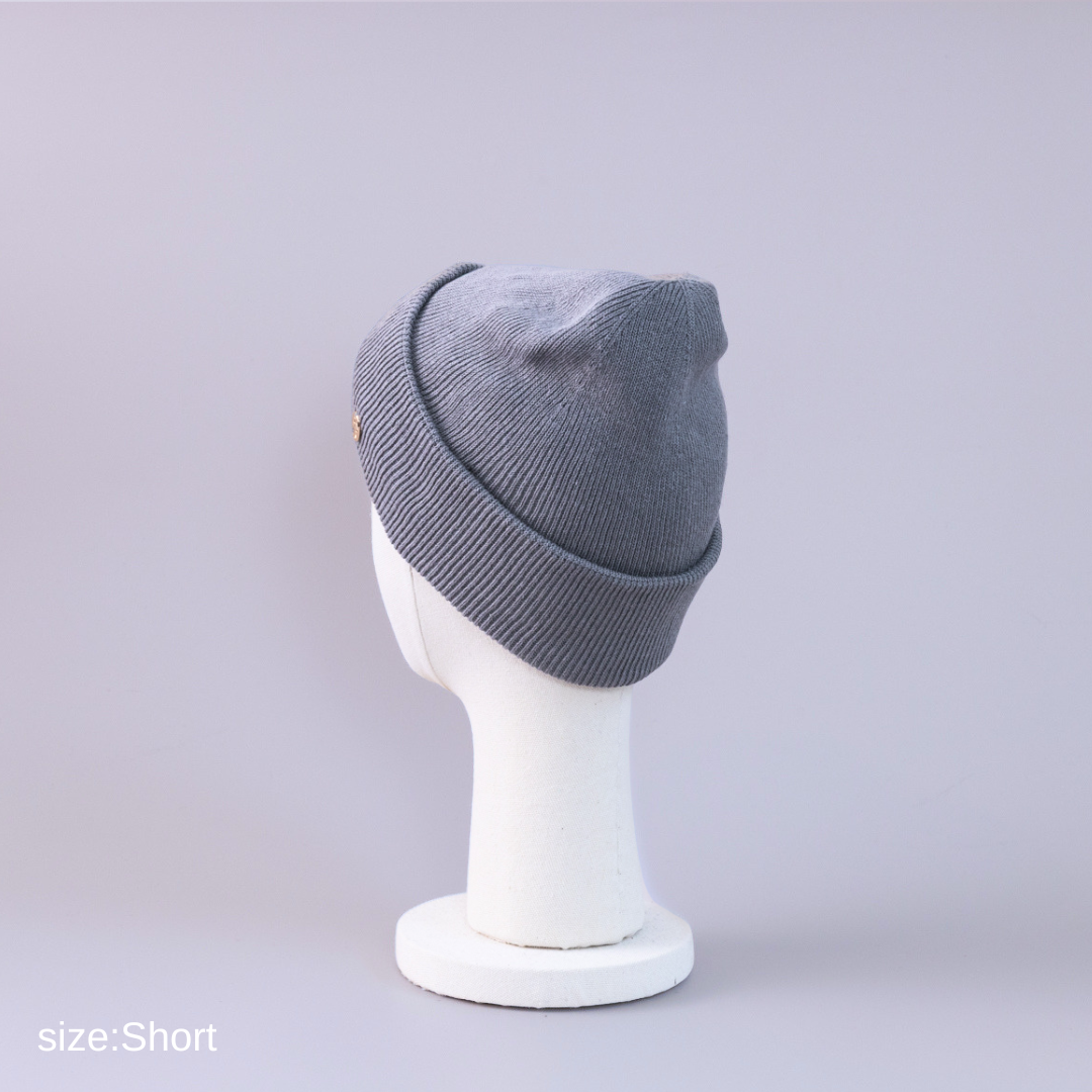 BEANIE / Linen Cotton - Gray – BAREN（バレン）