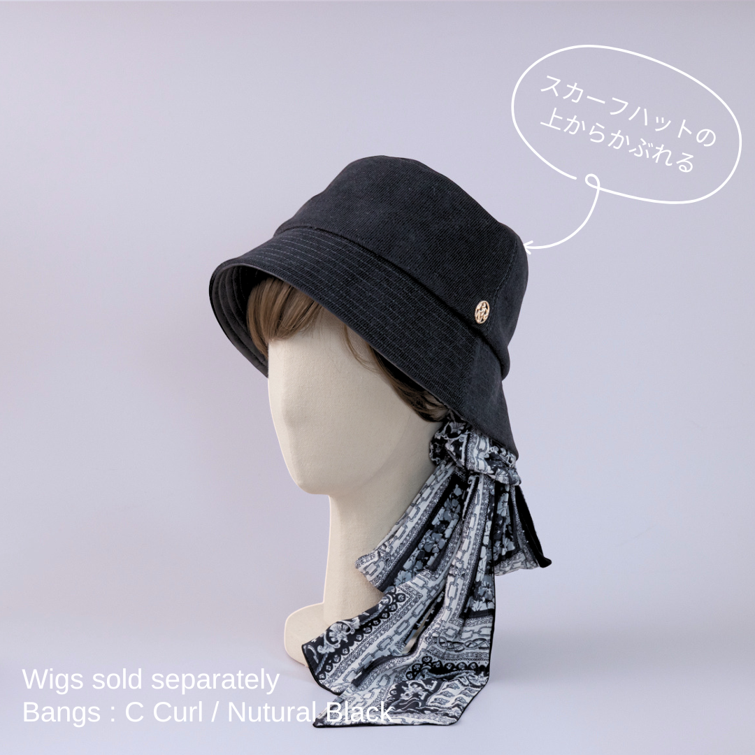 BUCKET HAT / Corduroy - Black – BAREN（バレン）