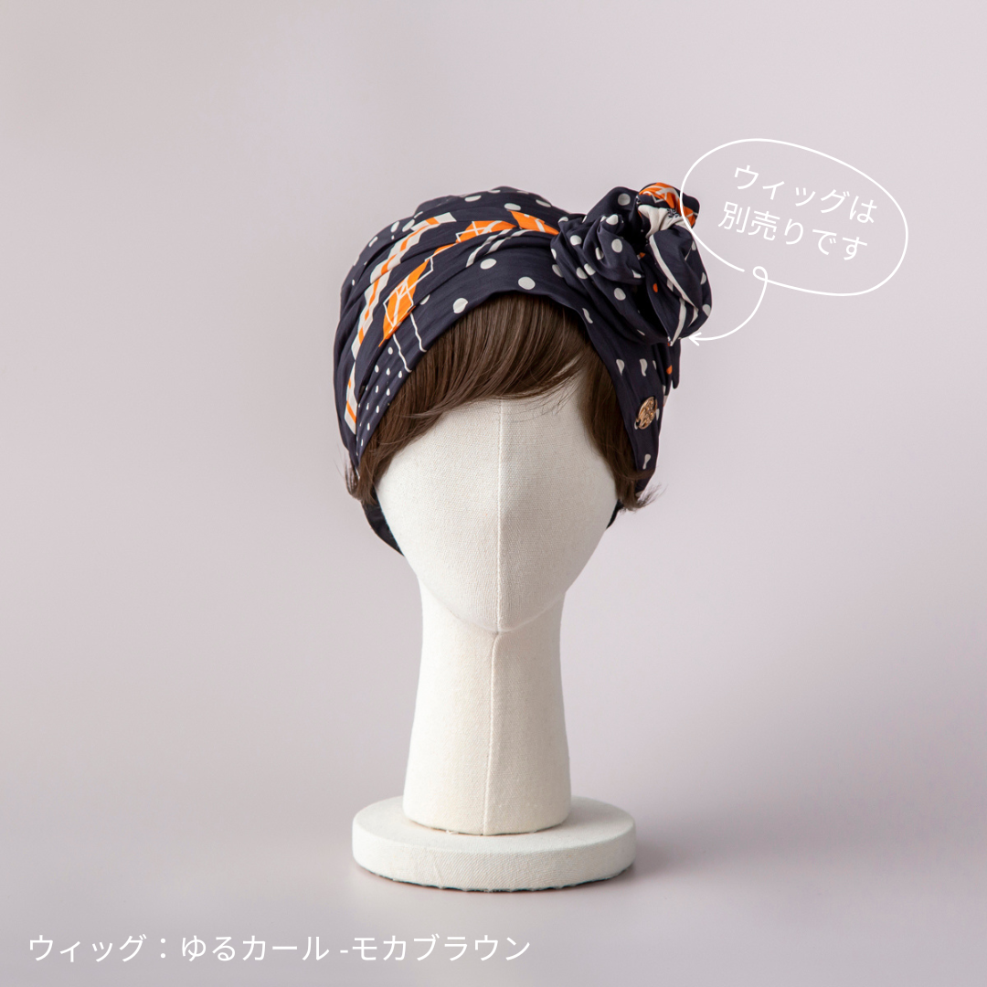 SCARF HAT (M) / Leopard-Black – BAREN（バレン）