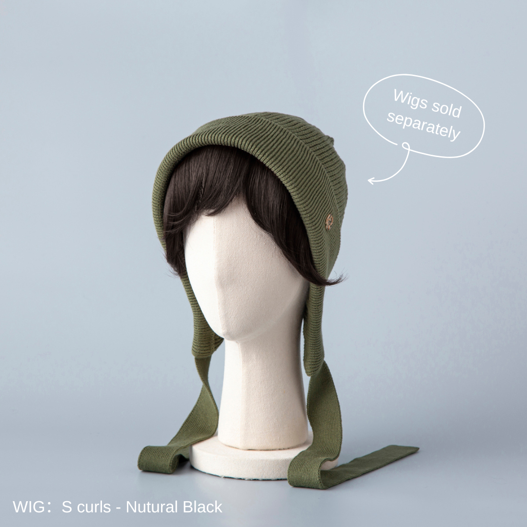 BONNET / Organic Cotton-Khaki