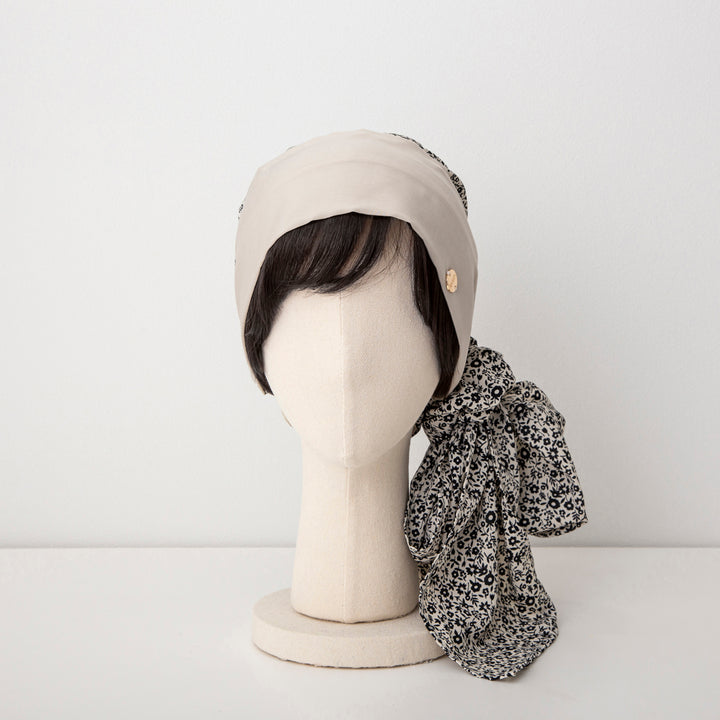 BAREN スカーフハット (M) / FlowerGarden-Beige SCARF HAT (M) / Flower-Beige – BAREN（バレン）
