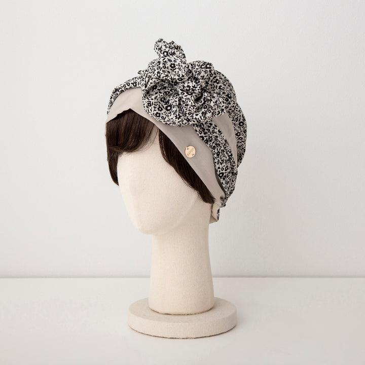 ​BAREN ケアキャップ SCARF HAT M Flower-Beige SCARF HAT (M) / FlowerGarden-Beige – BAREN（バレン）