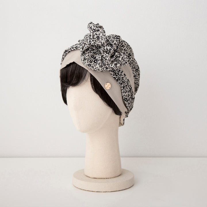 BAREN スカーフハット (M) / FlowerGarden-Beige SCARF HAT (M) / Flower-Beige – BAREN（バレン）