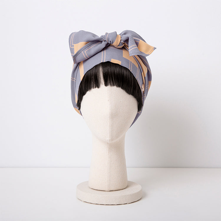 SCARF HAT (M) / Geometry – BAREN（バレン）