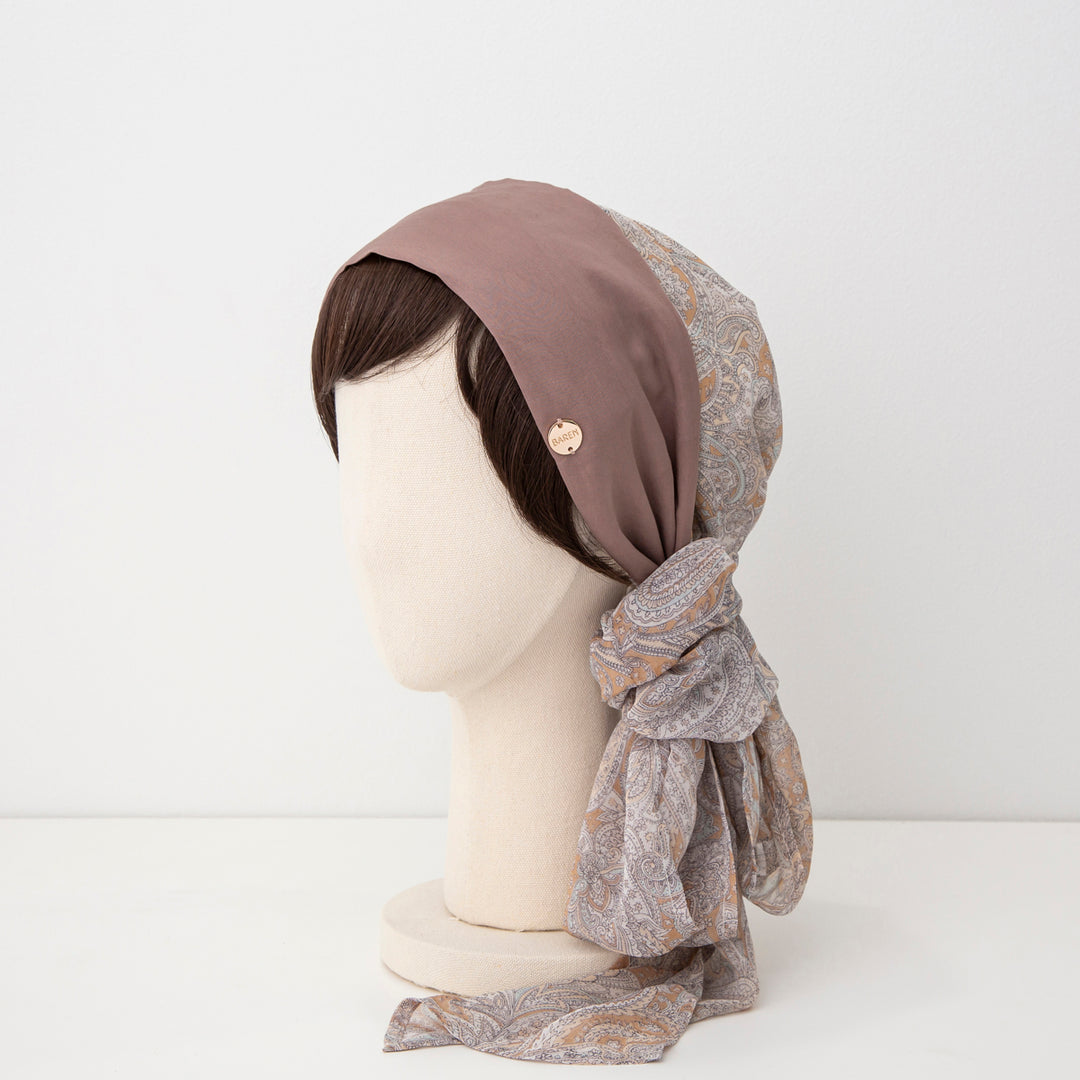 BAREN スカーフハット SCARF HAT (M) / Paisley-Brown – BAREN（バレン）