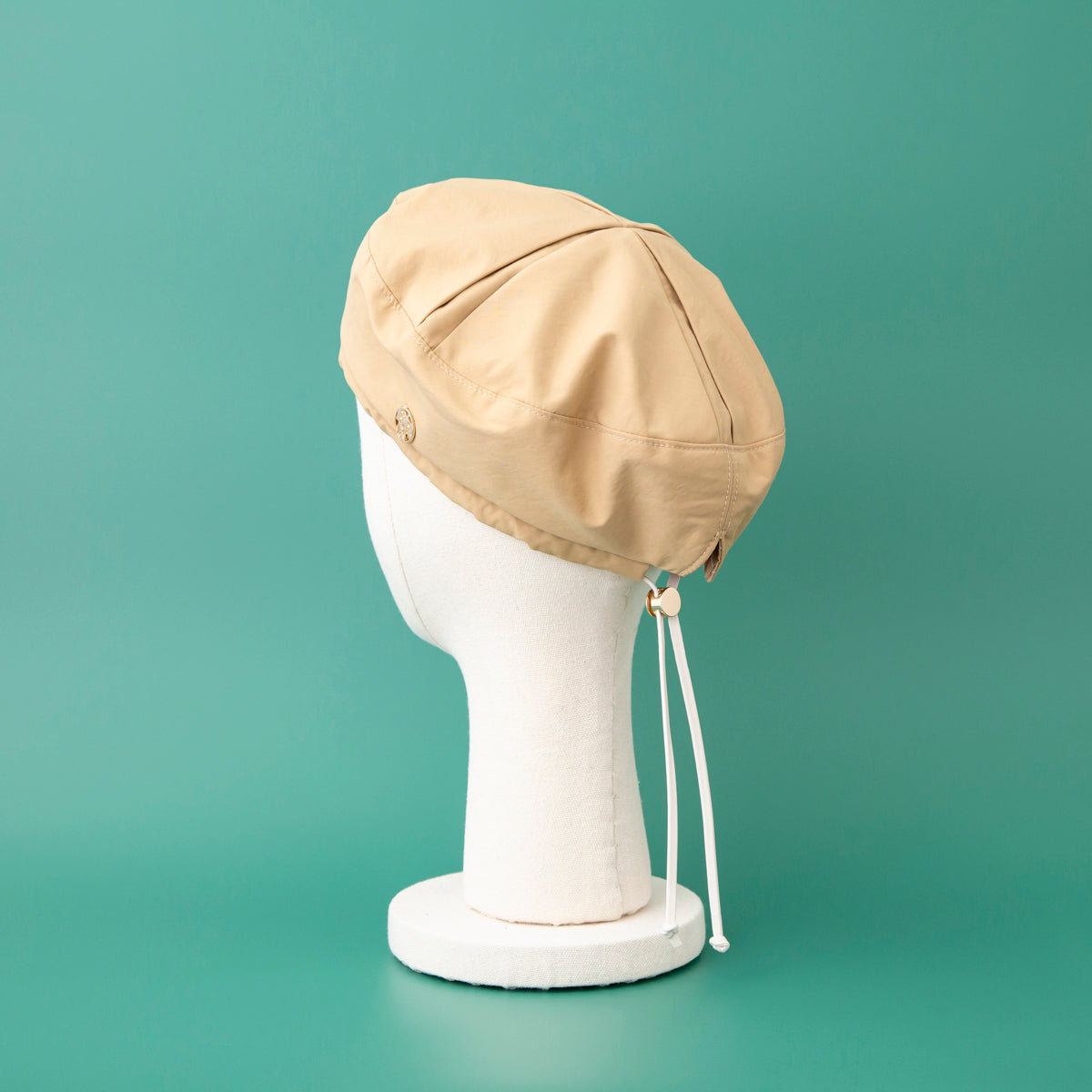 BERET / Nylon-Beige