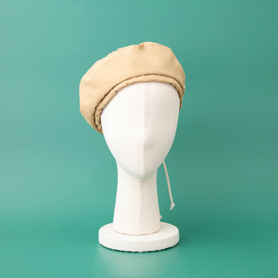 BERET / Nylon-Beige