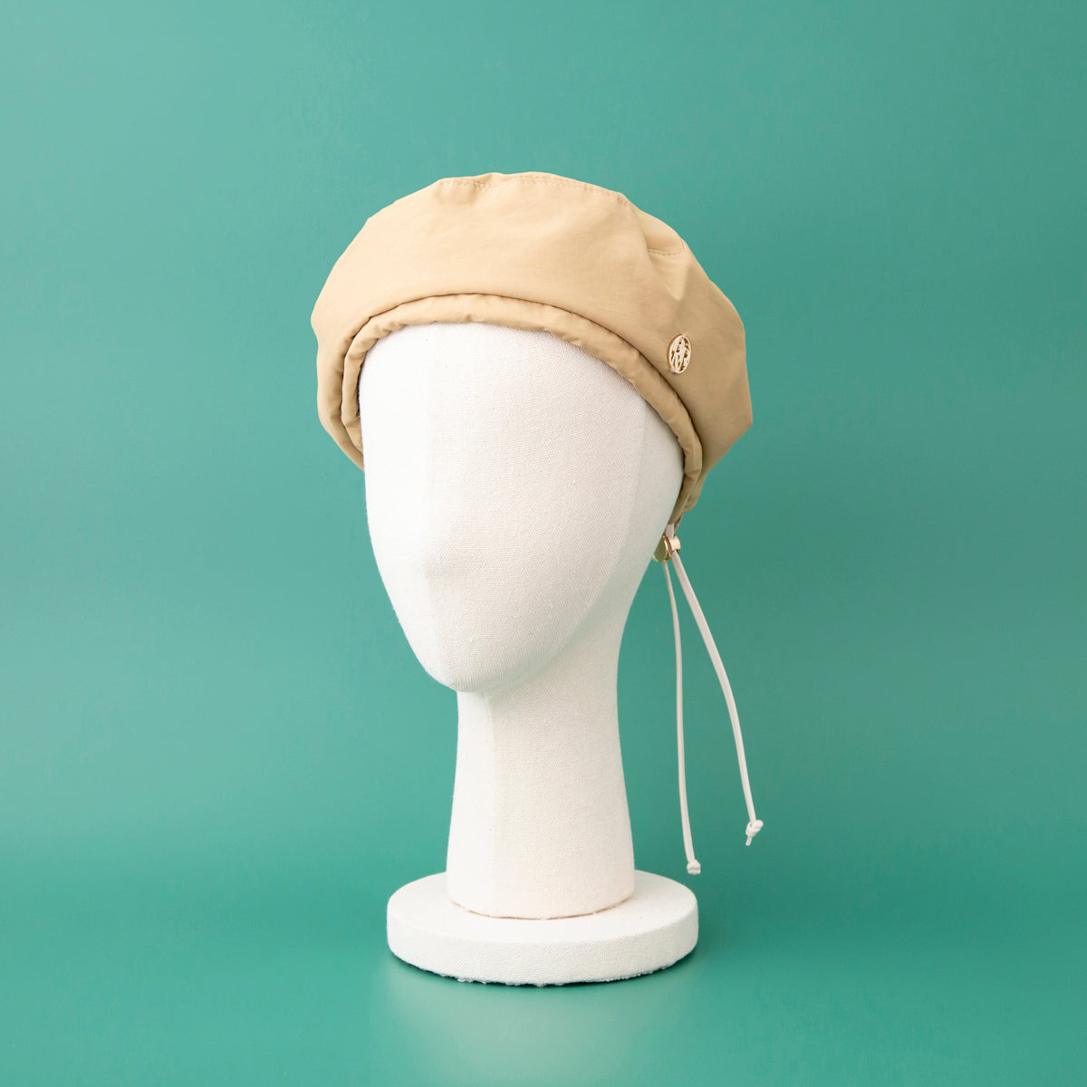 BERET / Nylon-Beige