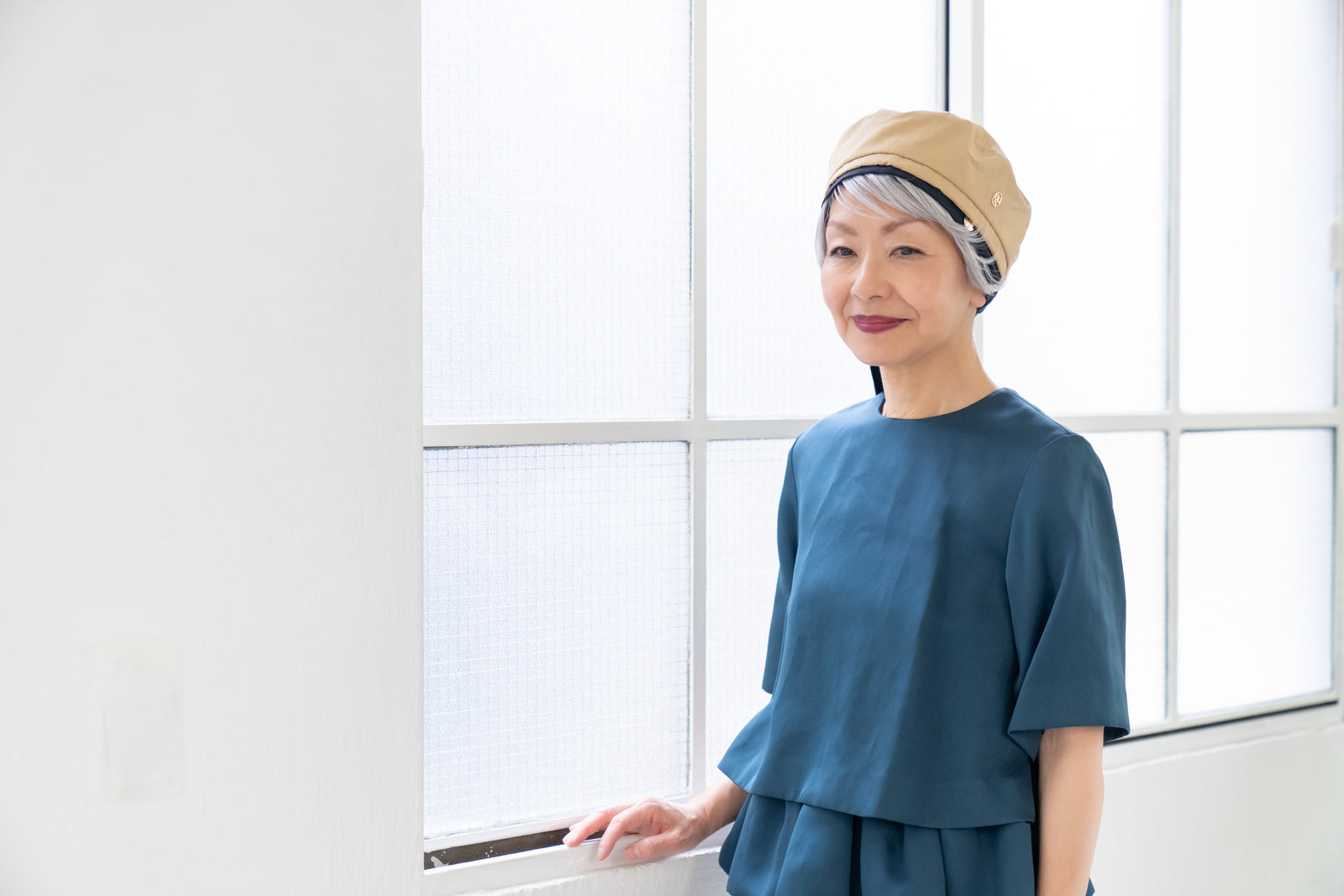 BERET / Nylon-Beige – BAREN（バレン）