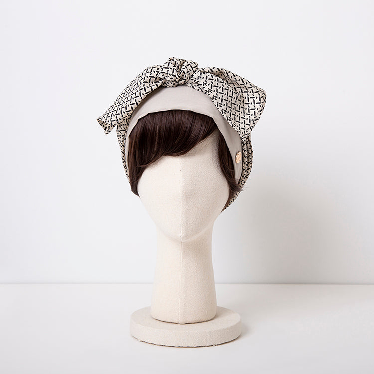 SCARF HAT (M) / Antique-Beige – BAREN(バレン) SCARF HAT (M) / Antique-Beige – BAREN(バレン)