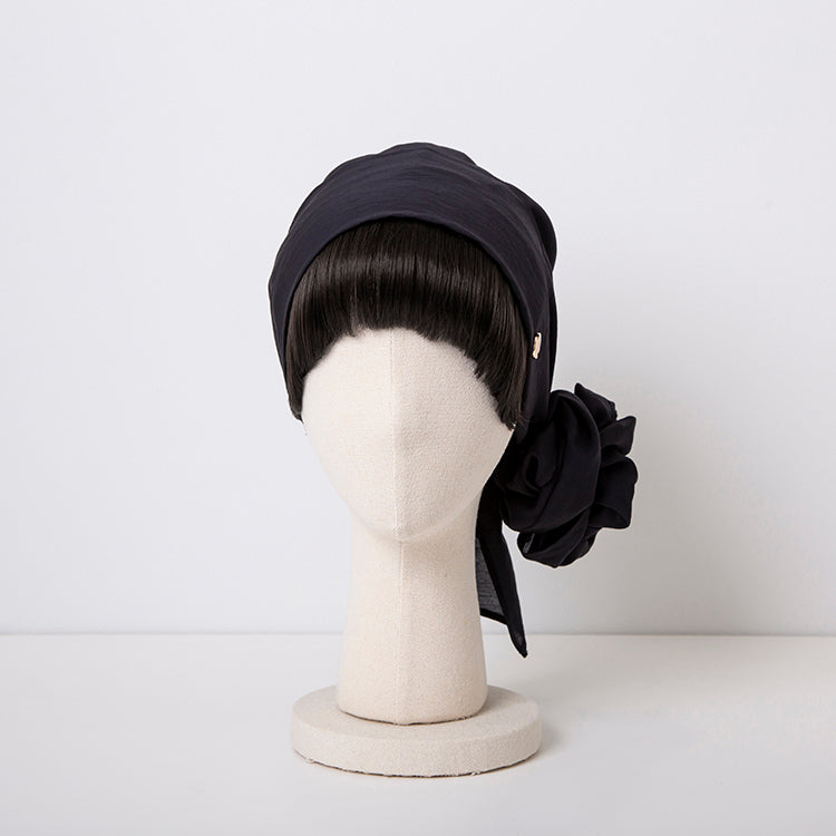 SCARF HAT (M) / Basic-Black – BAREN（バレン）