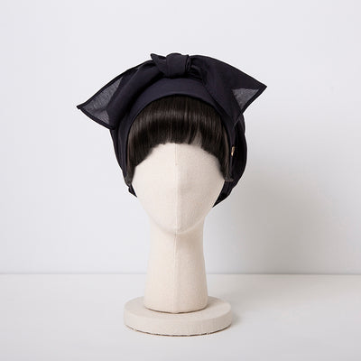 SCARF HAT(Sサイズ) / Basic-Black