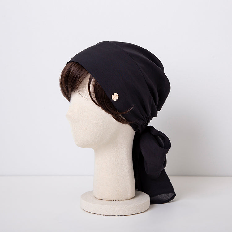 SCARF HAT(Sサイズ) / Basic-Black